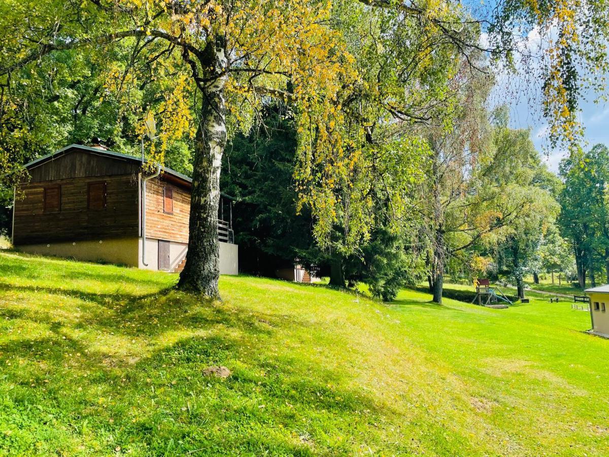 Chata Adam U Lipna Horní Planá Exteriör bild