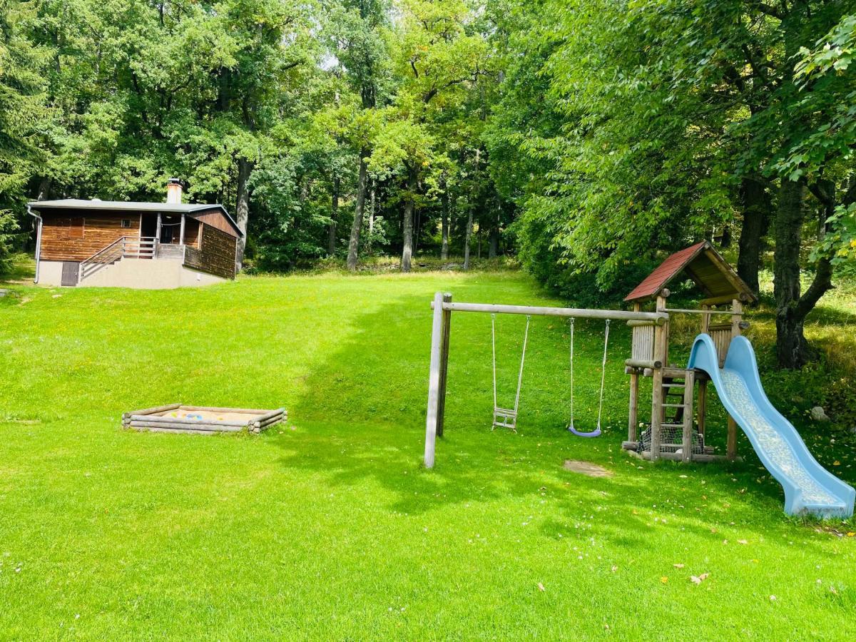 Chata Adam U Lipna Horní Planá Exteriör bild