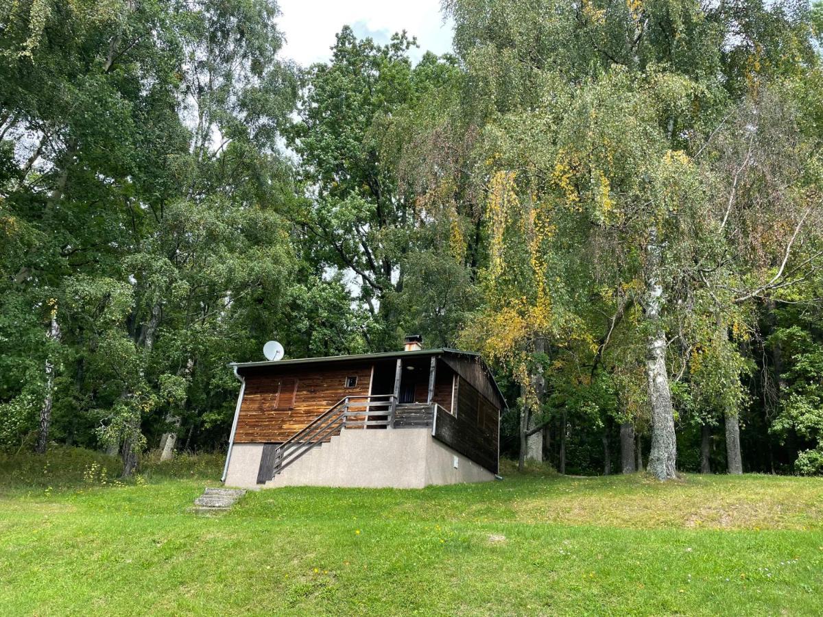 Chata Adam U Lipna Horní Planá Exteriör bild