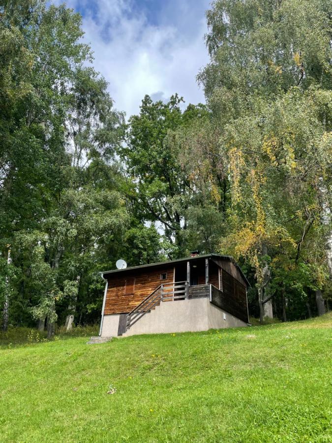 Chata Adam U Lipna Horní Planá Exteriör bild