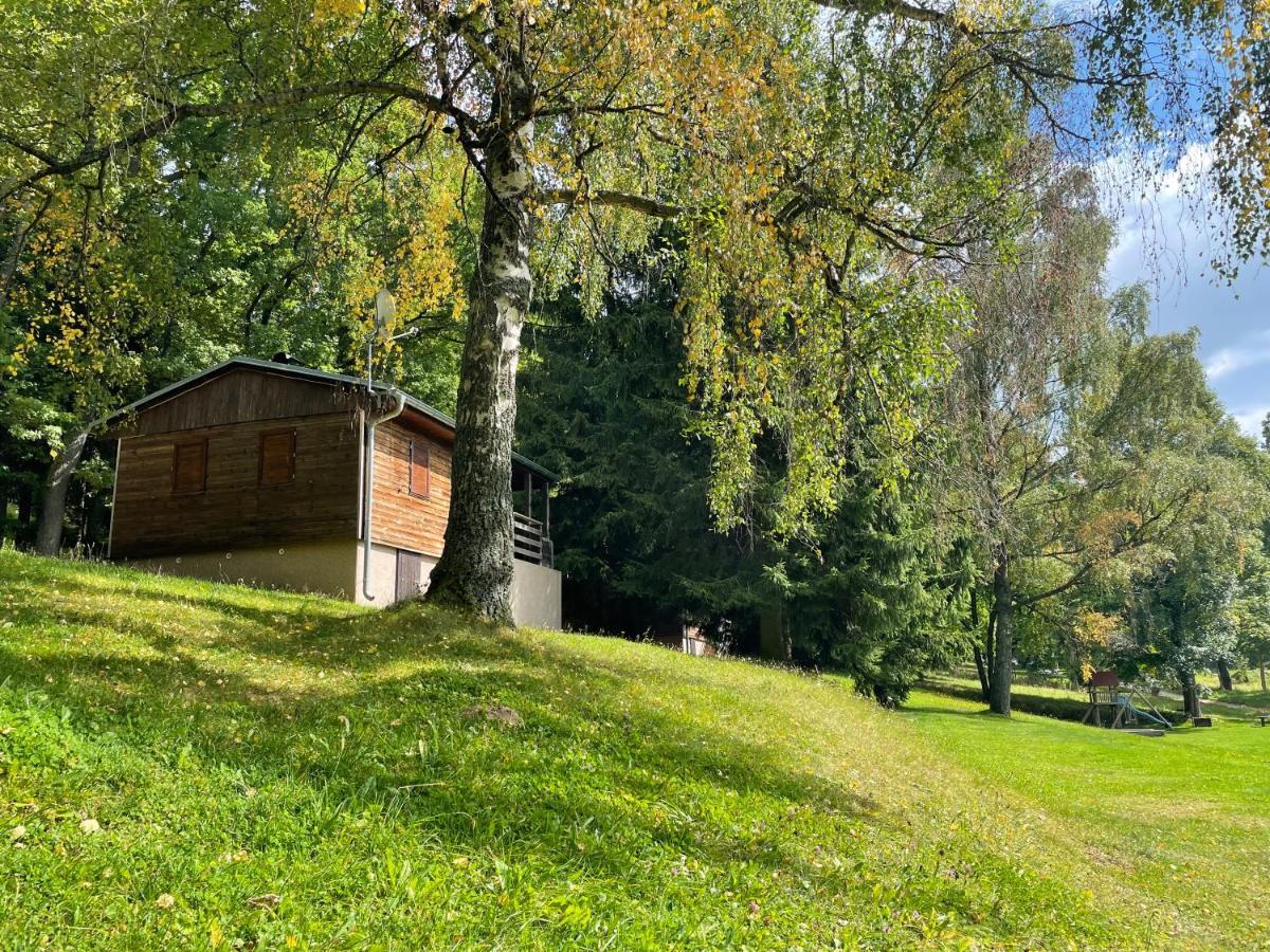 Chata Adam U Lipna Horní Planá Exteriör bild